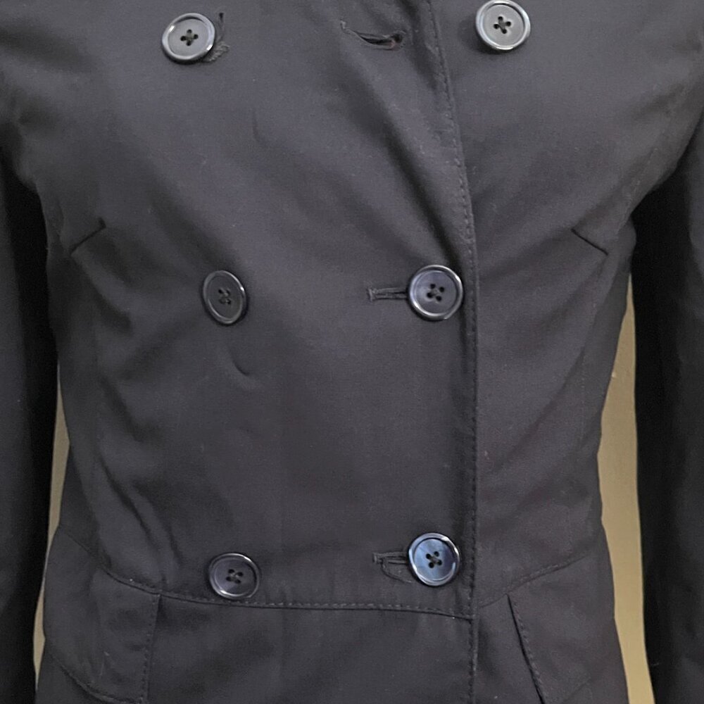 $3750 BELVEST DOUBLE BREASTED NAVY BLUE JACKET 4 - Picture 4 of 15